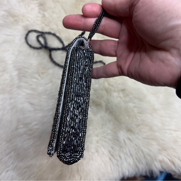 Vintage art deco style sparkling beaded formal purse/clutch - Picture 9 of 16